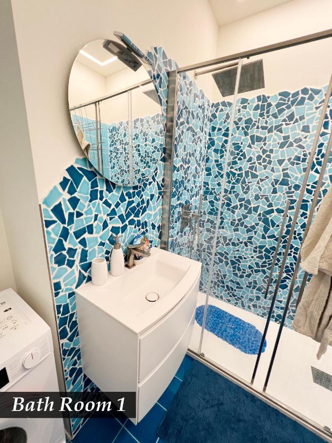 Nautilus Vista Mare Mozzafiato A 180 Gradi- Posto Auto Privato - 2 Camere Matrimoniali Piu 1 Divano Letto Singolo-Sky,Netflix-Wifi 200Mg Rapallo Exterior foto