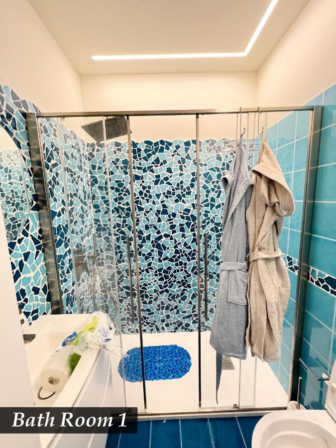 Nautilus Vista Mare Mozzafiato A 180 Gradi- Posto Auto Privato - 2 Camere Matrimoniali Piu 1 Divano Letto Singolo-Sky,Netflix-Wifi 200Mg Rapallo Exterior foto